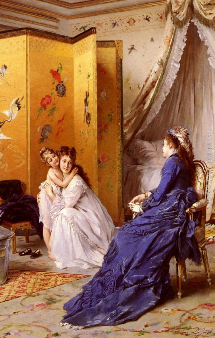 Gustave Leonhard de Jonghe Apres Le Bain